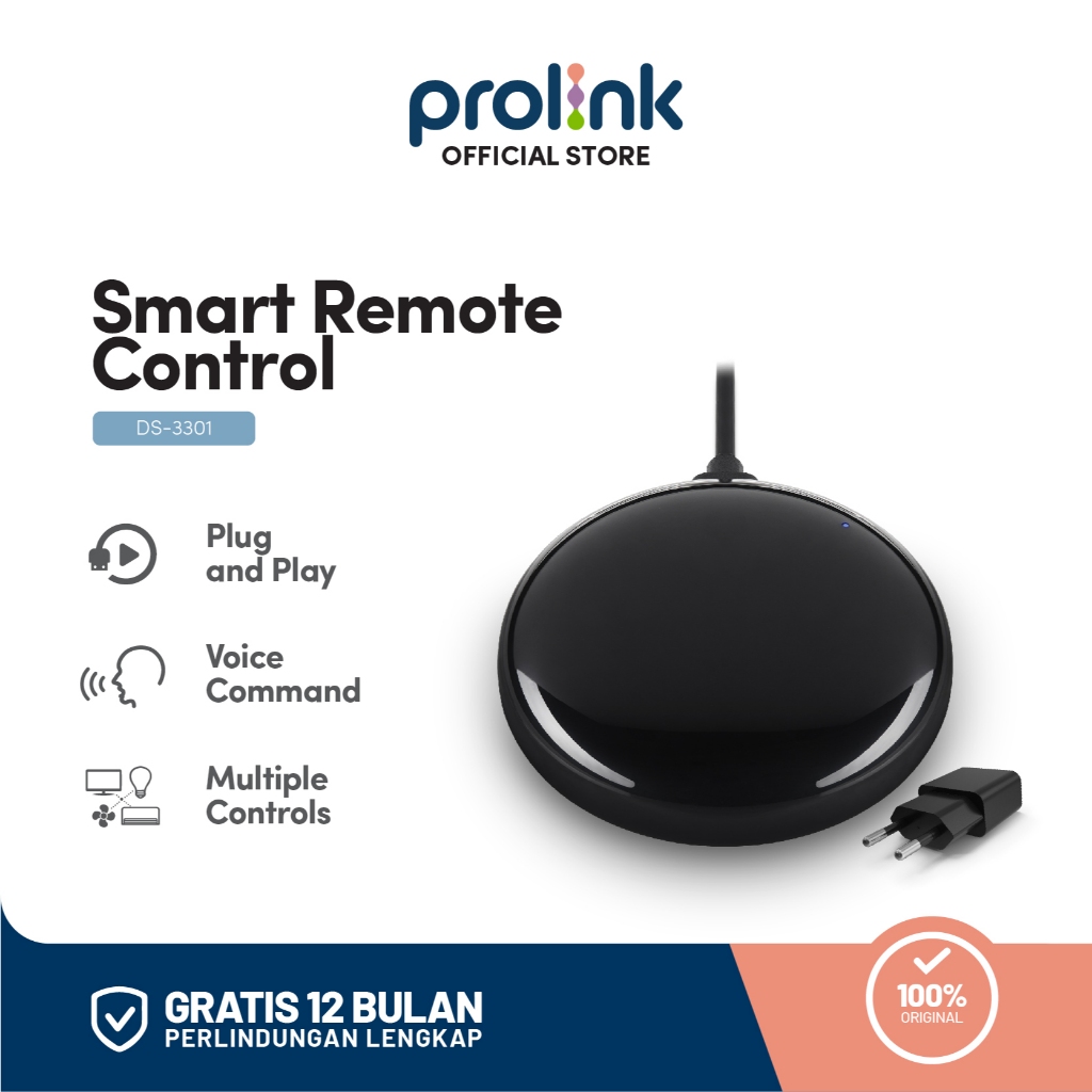 Prolink WiFi Smart Universal IR Remote l Infra Red Remote | Wireless | Jarak Jauh
