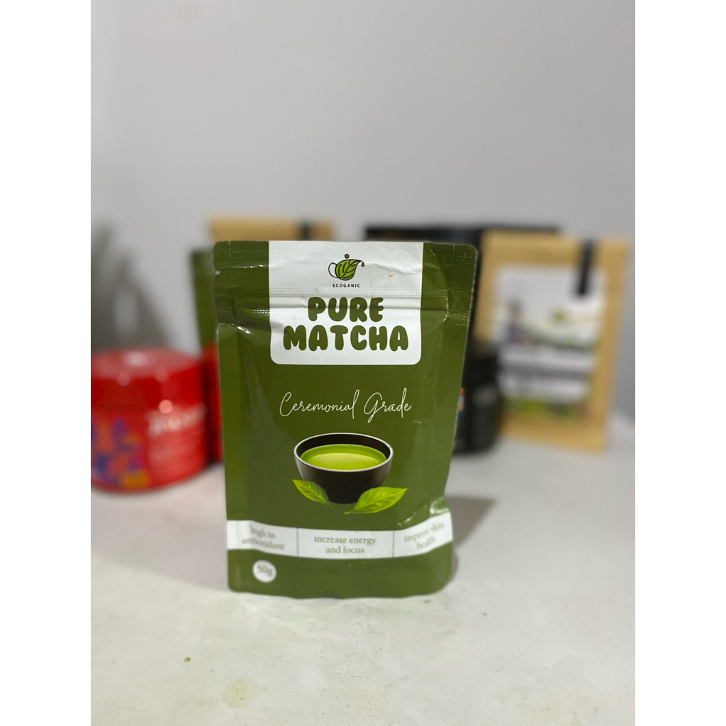 

ECOGANIC Pure Matcha Ceremonial Grade 50gr
