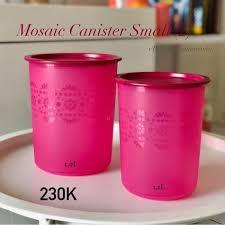 Small mosaic canister Set - Tupperware