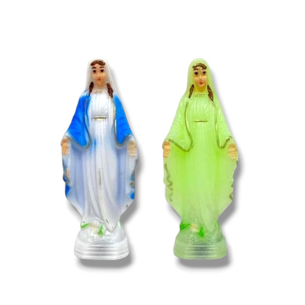 Patung Maria Tangan Terbuka Magnet Mini - Patung Maria - Pajangan Mobil