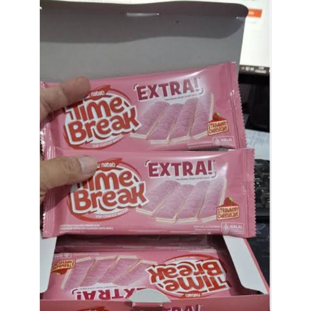 

Nabati time break extra strawberry (1box/10pcs)