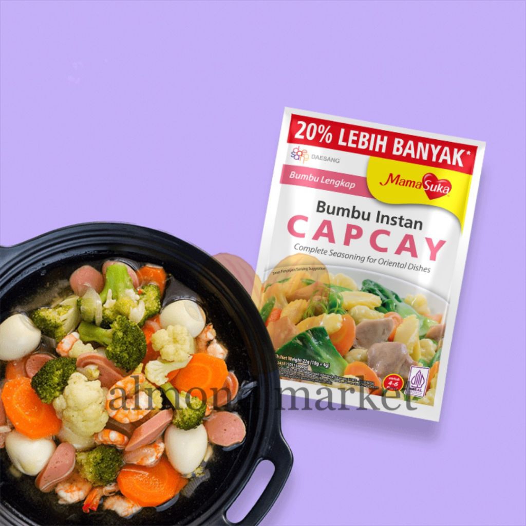 

Mamasuka Bumbu Instan Capcay 10 Pcs x 18 Gr