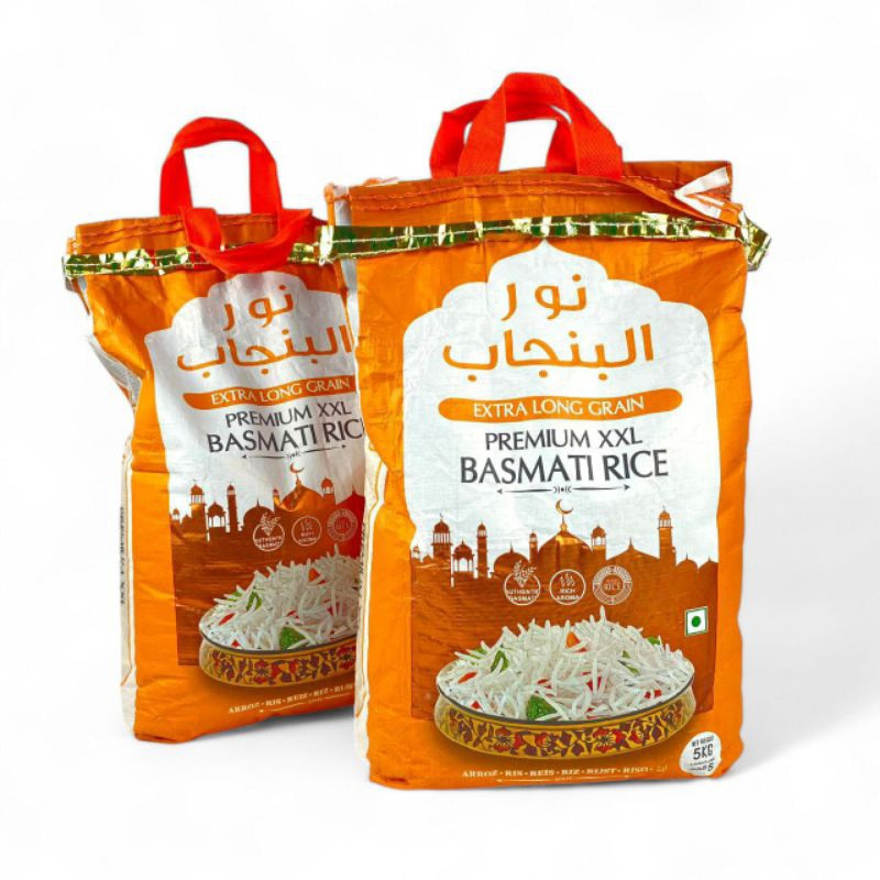 

Beras Basmati Beras Aliza / Basmati Rice 5 kg Beras Basmati Premium 5kg – Beras India Aromatik, Pulen, Panjang, Rendah Gula – Cocok untuk Nasi Biryani & Diet Sehat