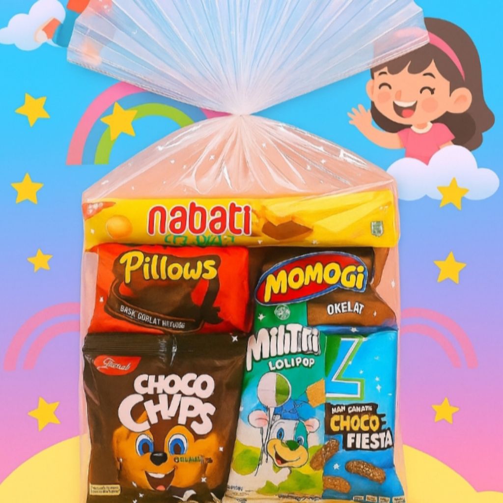 

Paket snack Ulang Tahun Anak dan Acara lainnya