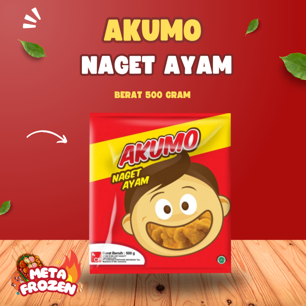 

Akumo Frozen Chicken Nugget 500gr - Ready to Cook Frozen Food