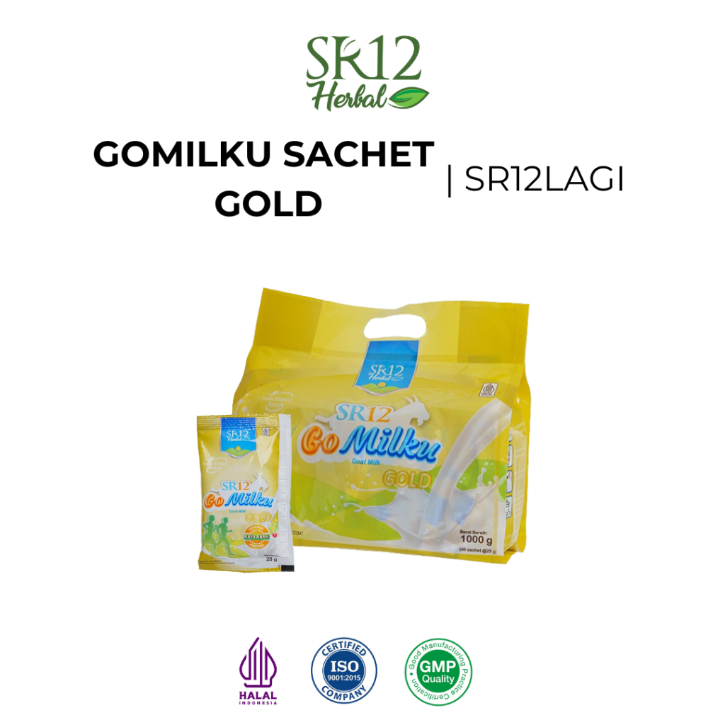 

Gomilku Gold Sachet SR12 Susu Etawa Premium Tanpa Campuran Gula