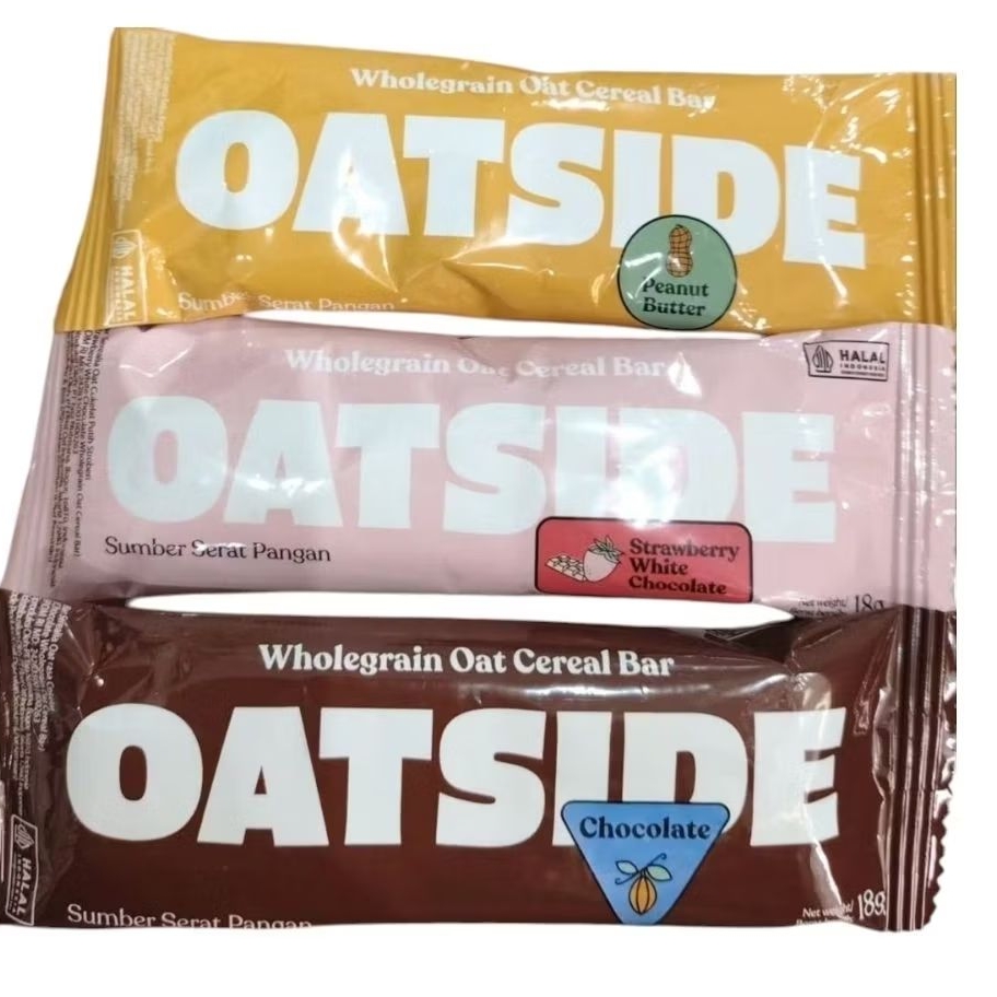 

Oatside Wholegrain Oat Cereal Bar 18gr
