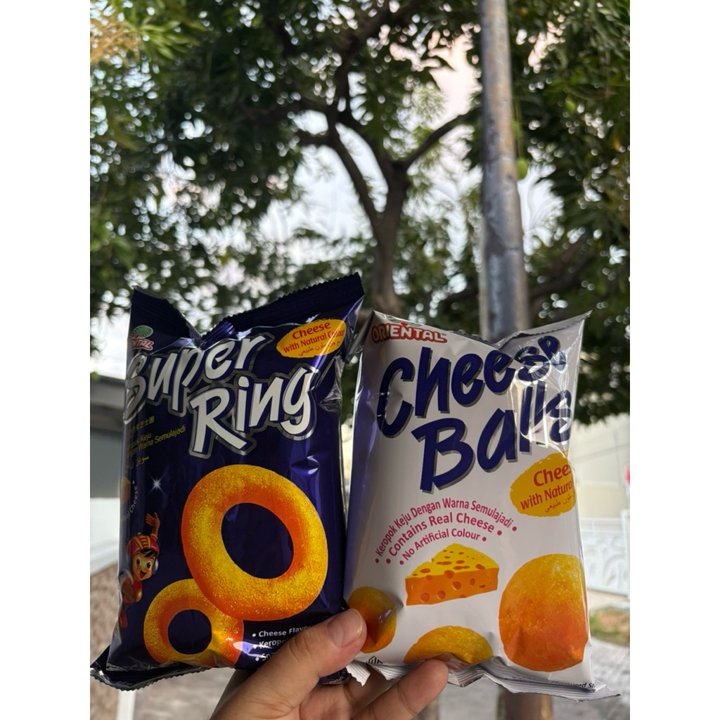 

Cheese Ball/Super Ring/RotaPrawn/Rostik Chicken/Popo kemasan 60gr