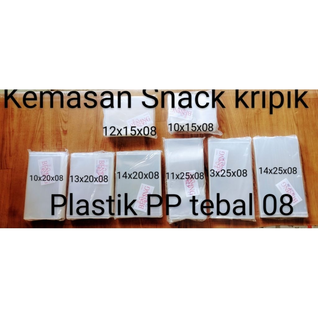 Plastik PP bening tebal 08