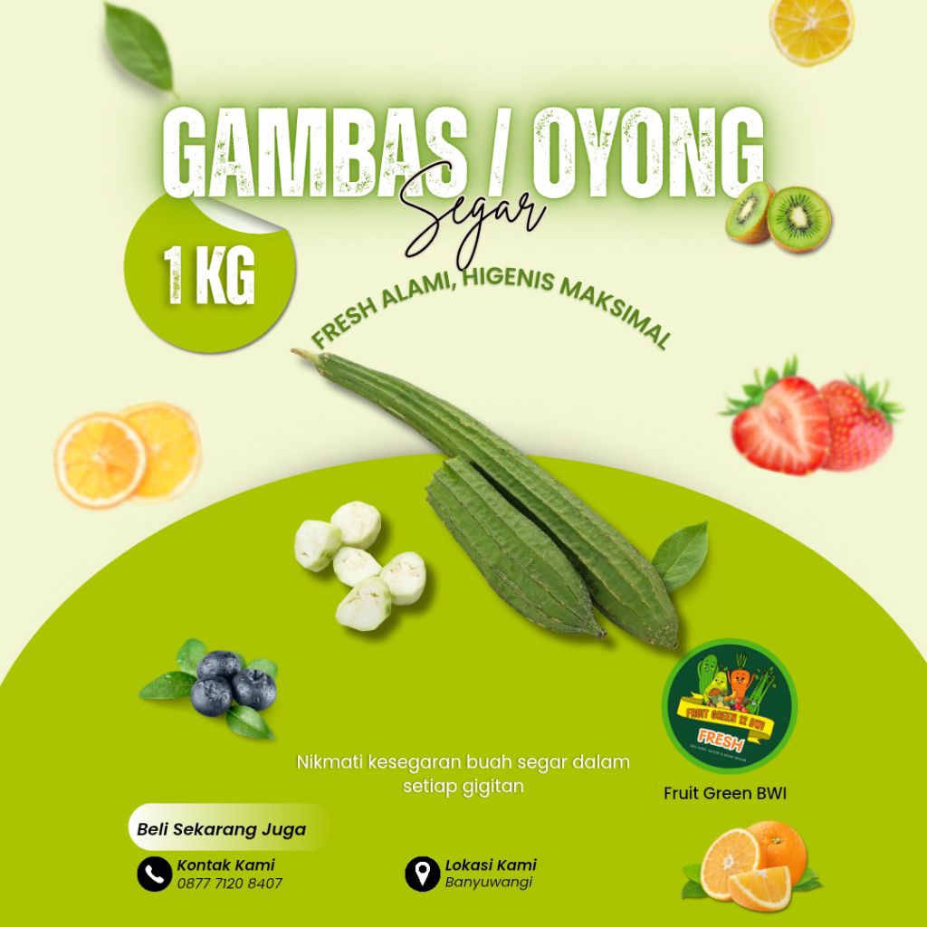 

gambas/oyong fress(1kg)