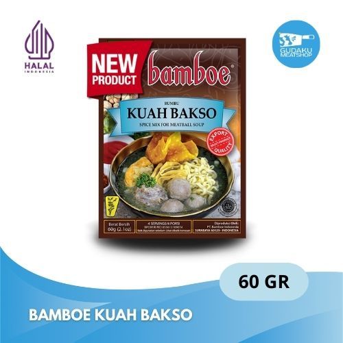 

BAMBOE Bumbu Kuah Bakso 60gr Siap Saji