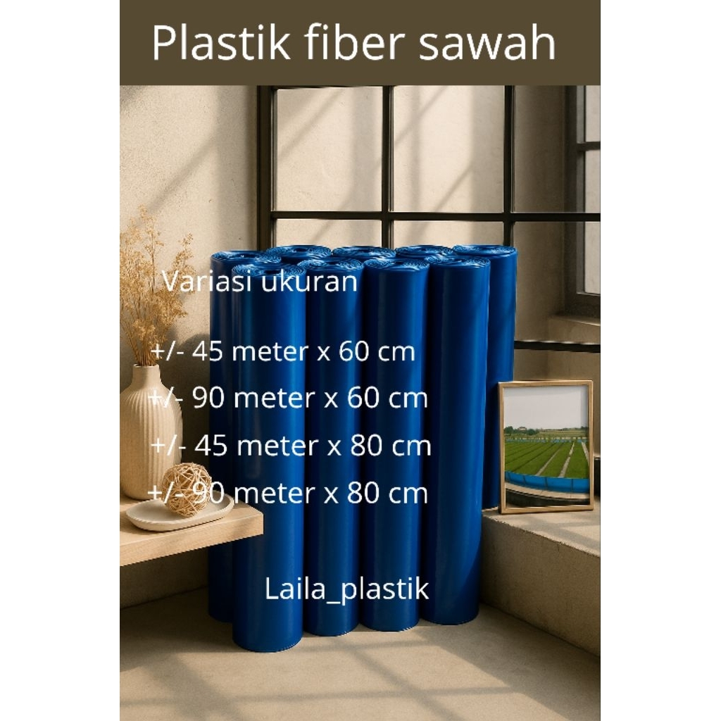 PLASTIK PINIAN SOBAT PETANI/PLASTIK FIBER SAWAH/PLASTIK PAGAR SAWAH/ PLASTIK