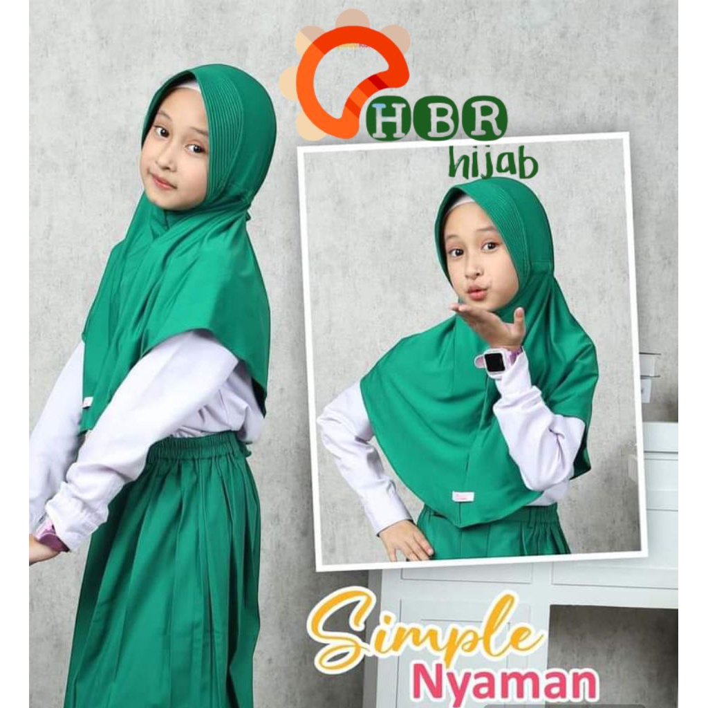 hijab serut anak SD