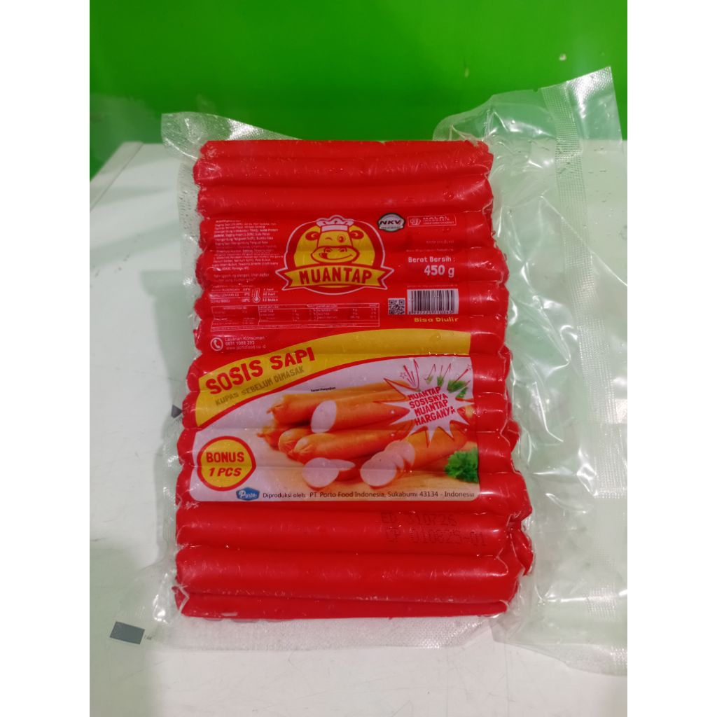 Muantap Sosis Sapi 450gr