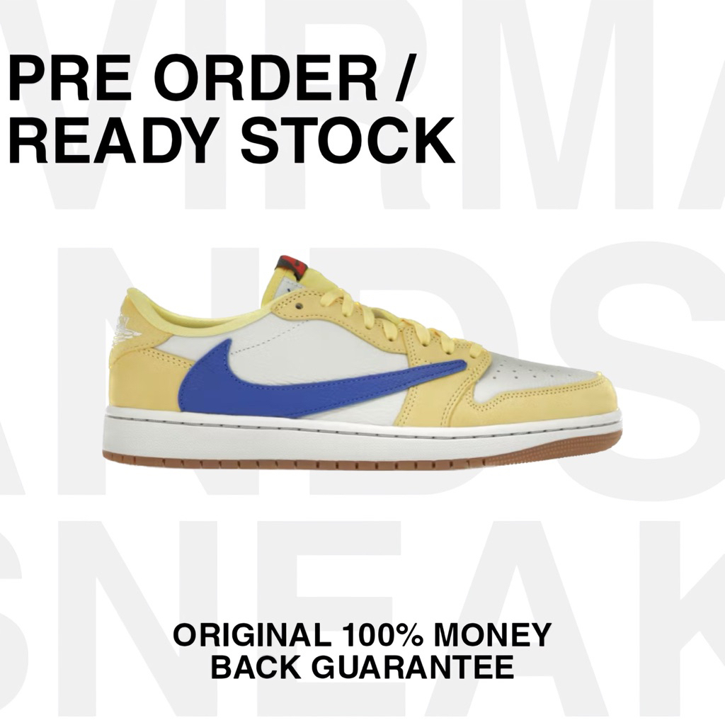 Nike Air Jordan 1 Low OG SP X Travis Scott Canary