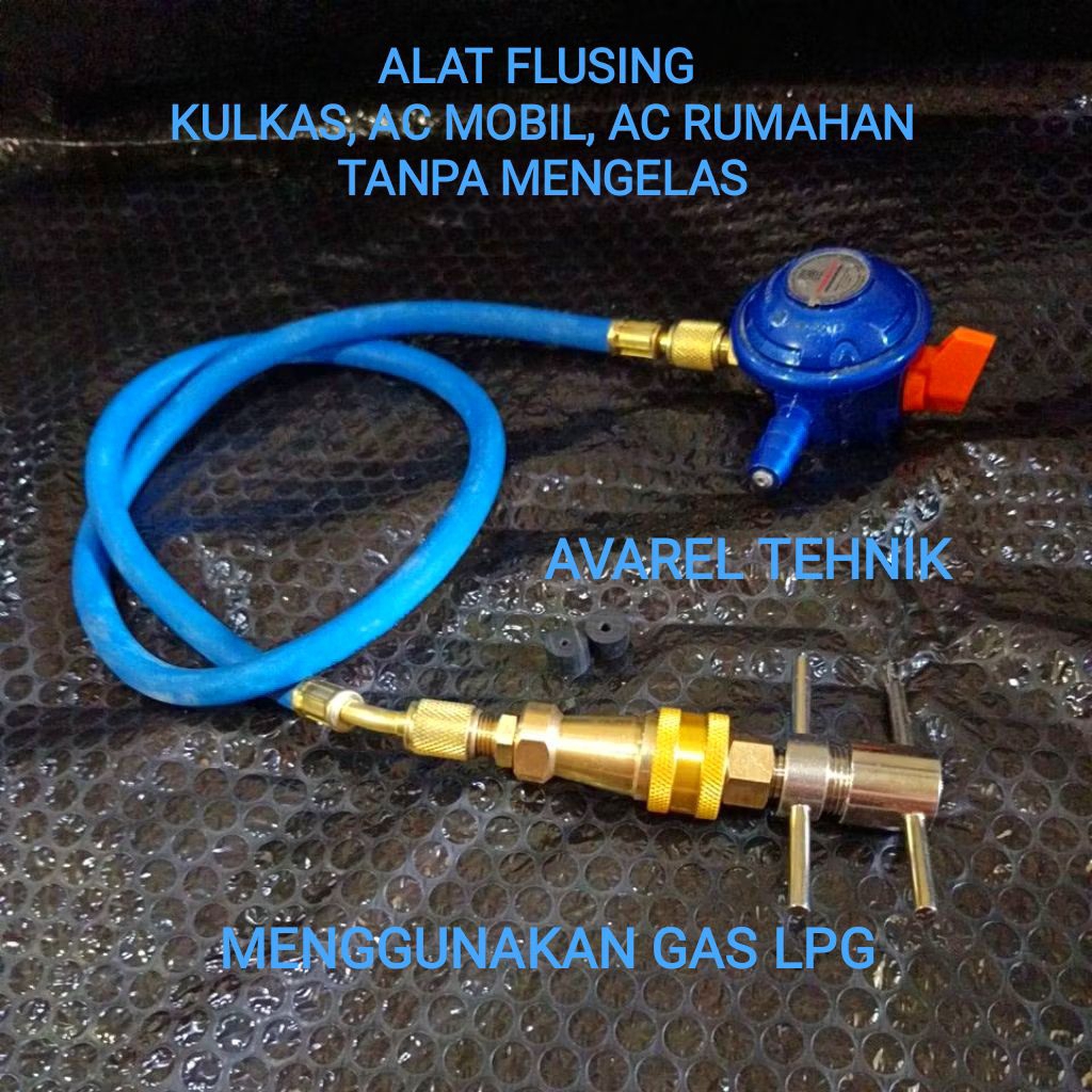 SNI TANPA LAS  ALAT FLASHING / FLUSHING / PEMBERSIH  EVAP, KAPILER DAN KONDENSOR KULKAS / AC / AC MO