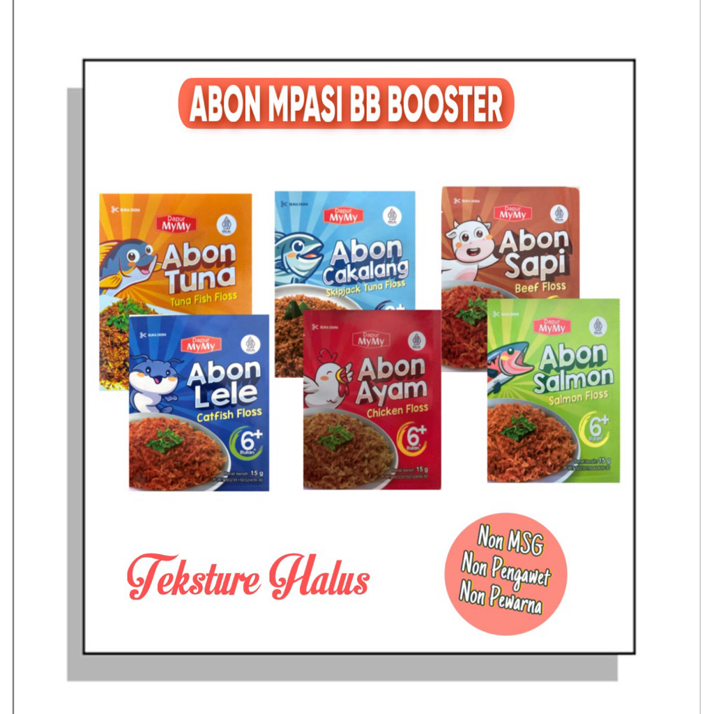 

Abon MPASI Penambah Nafsu Makan Anak Tanpa Campuran dan Tanpa MSG