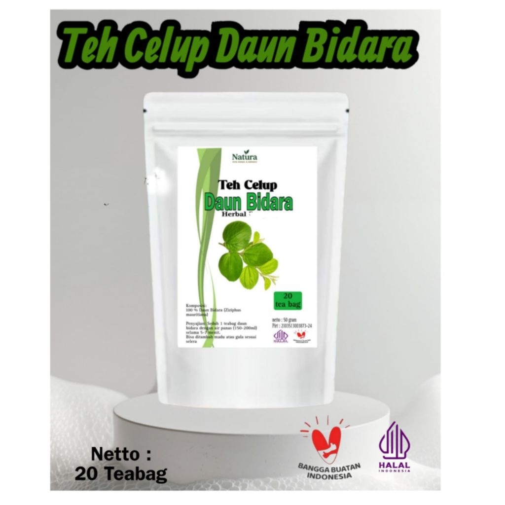 

Teh Celup Herbal Daun Bidara isi 20 kantung