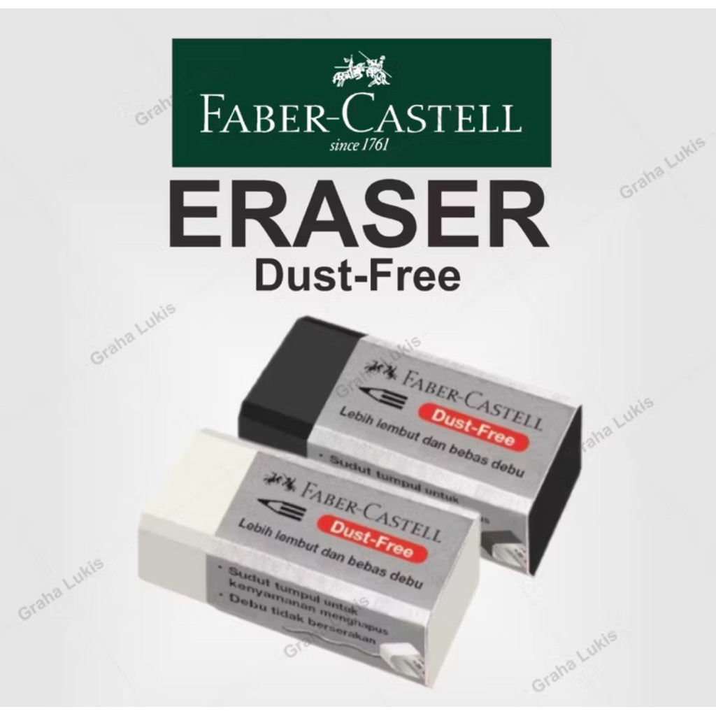

Faber Castell Eraser Dust Free | Penghapus mini
