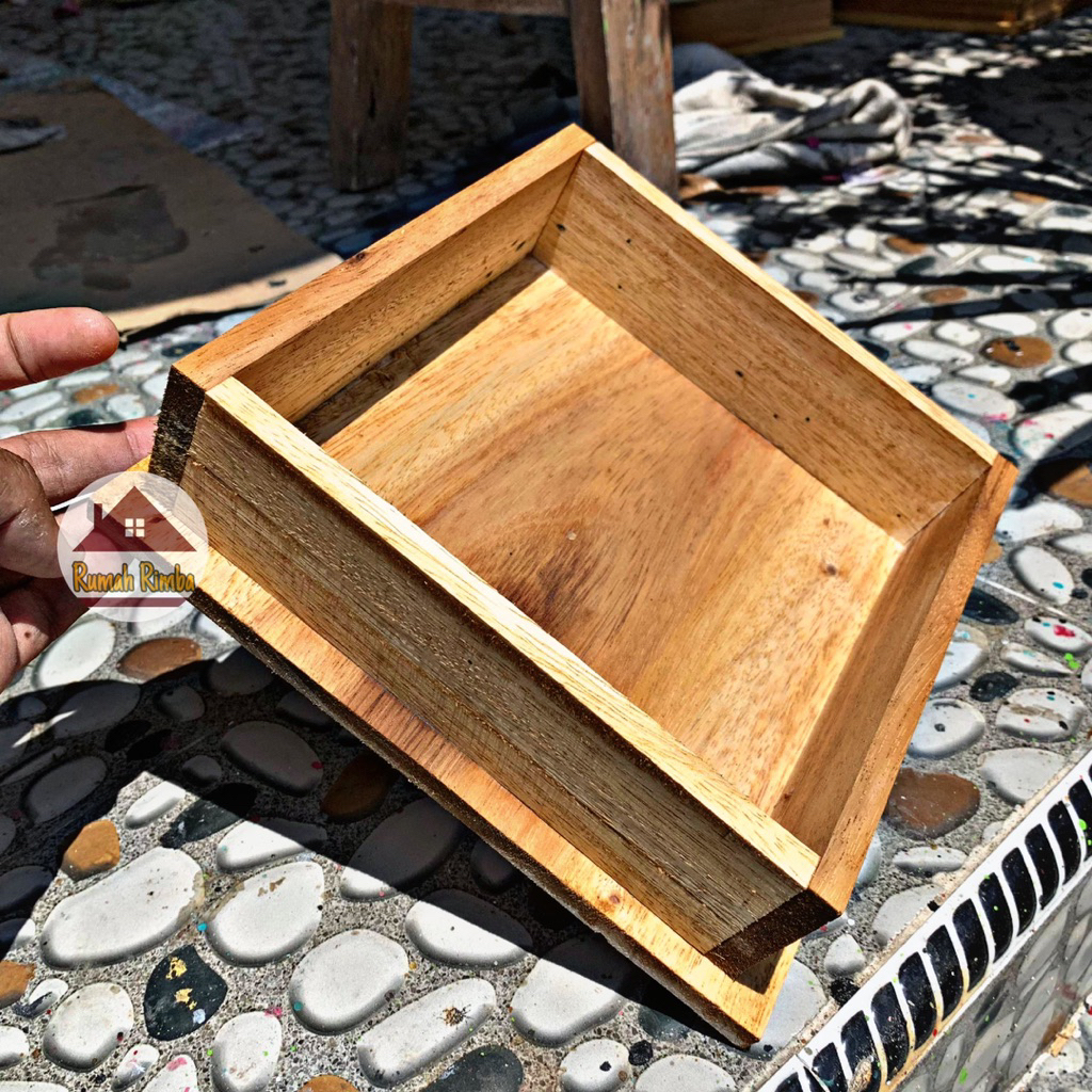 Tempat Bertelur Merpati Ayam dan Lainnya DLL, Sarang Kotak Eram Telur Merpati, Ukuran 20cm x 20cm x 