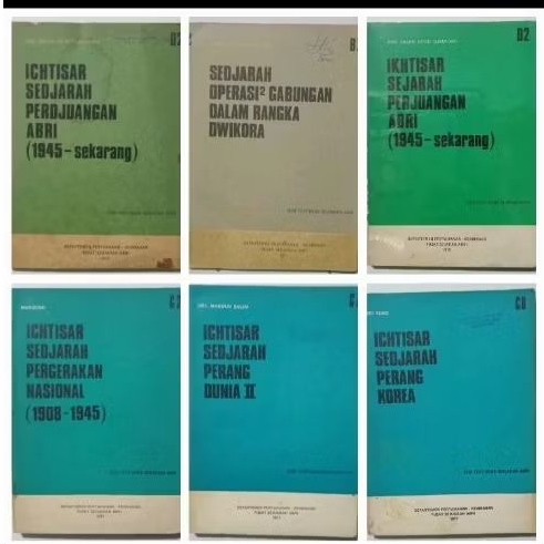 Buku Seri Text Book Sedjarah ABRI TNI - AD AL AU Polri