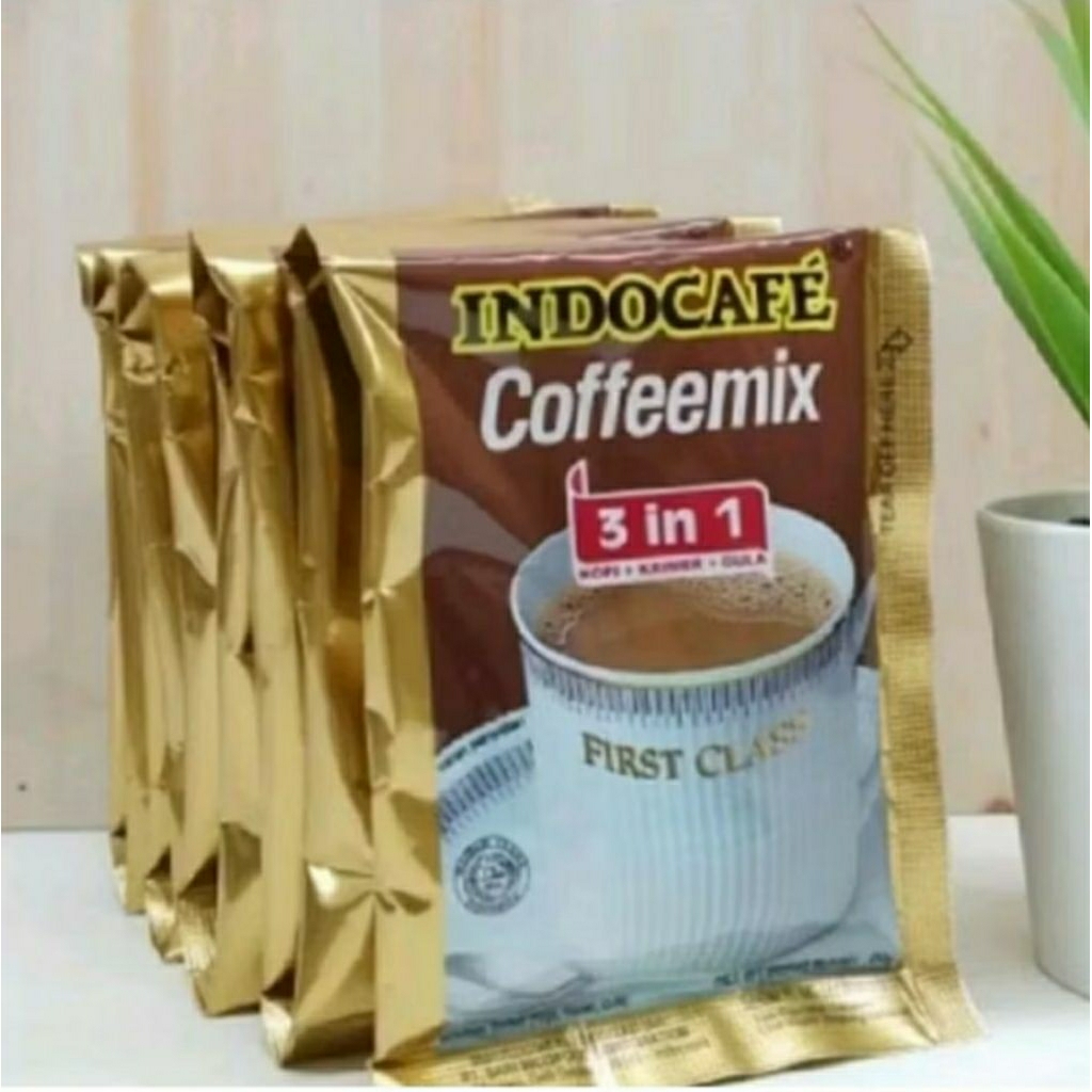 

Indocafe Coffemix 1 Renceng Isi 10 Sachet || Kopi Indocafe