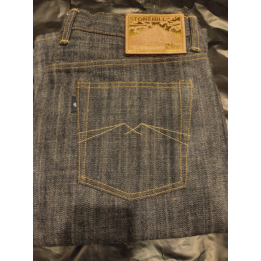 Denim Sage 21 oz stonehils size 36