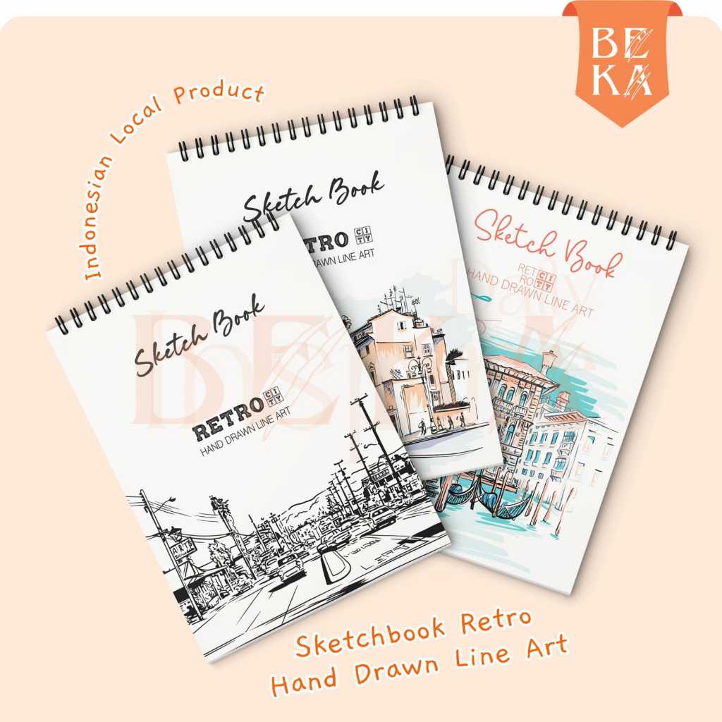 

Sketchbook Retro Tracing Paper 80gsm – Buku Sketsa Gambar A4 A5 A6 – 40 Lembar 80 Halaman