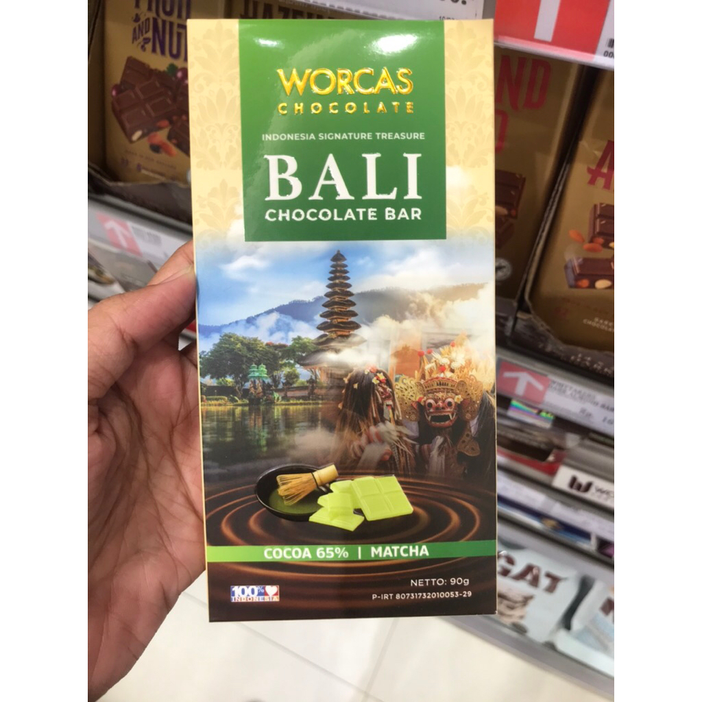 

Bali Chocolate Matcha Worcas Dark Choco 65%