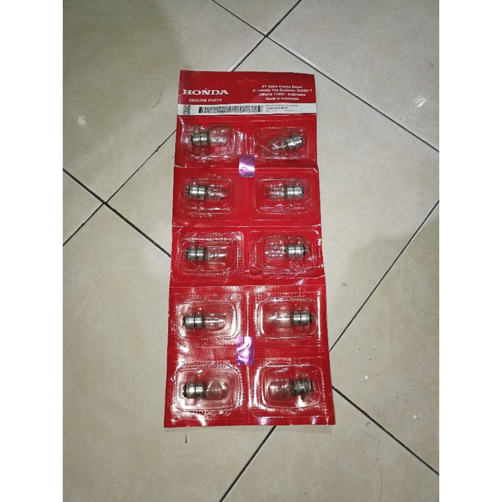 bohlam lampu depan Astrea grand prima original AHM Honda