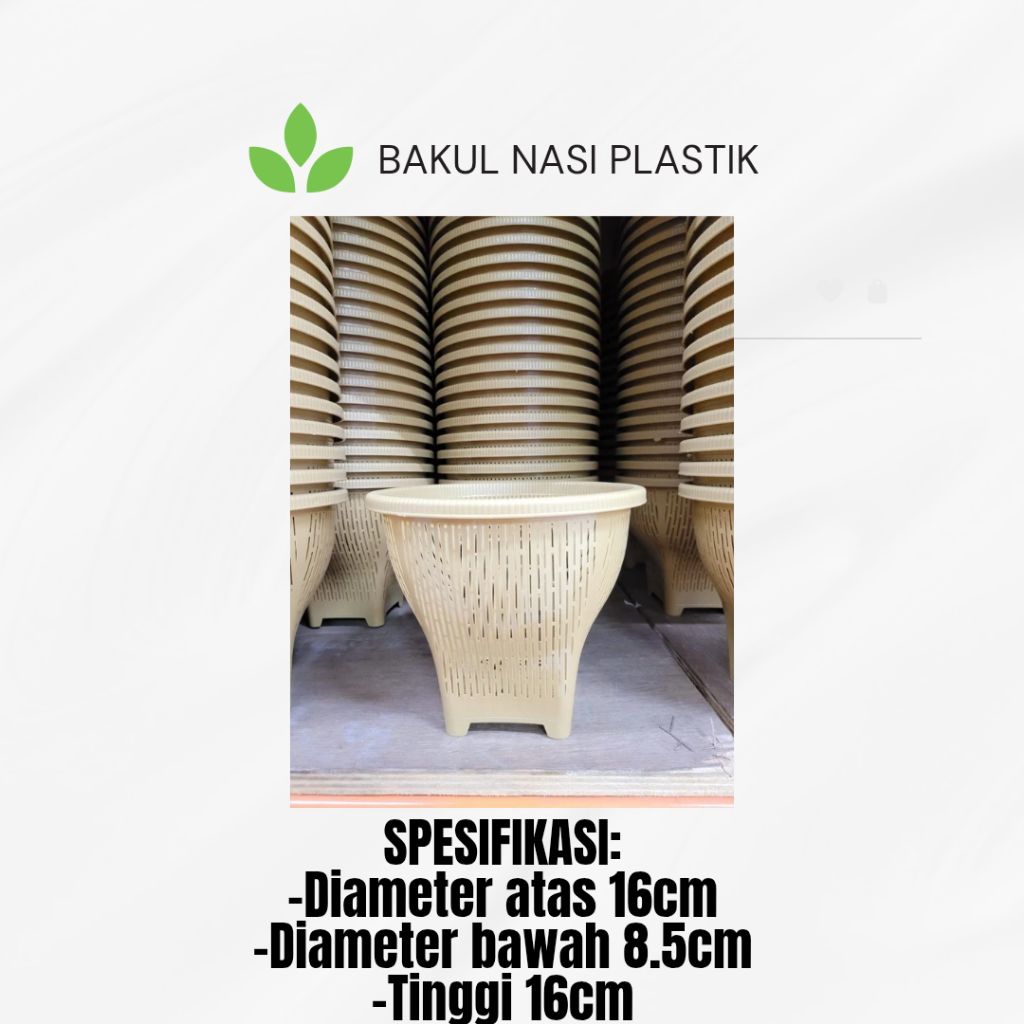 Baskom nasi prasmanan / waskom nasi plastik / waskom nasi besar