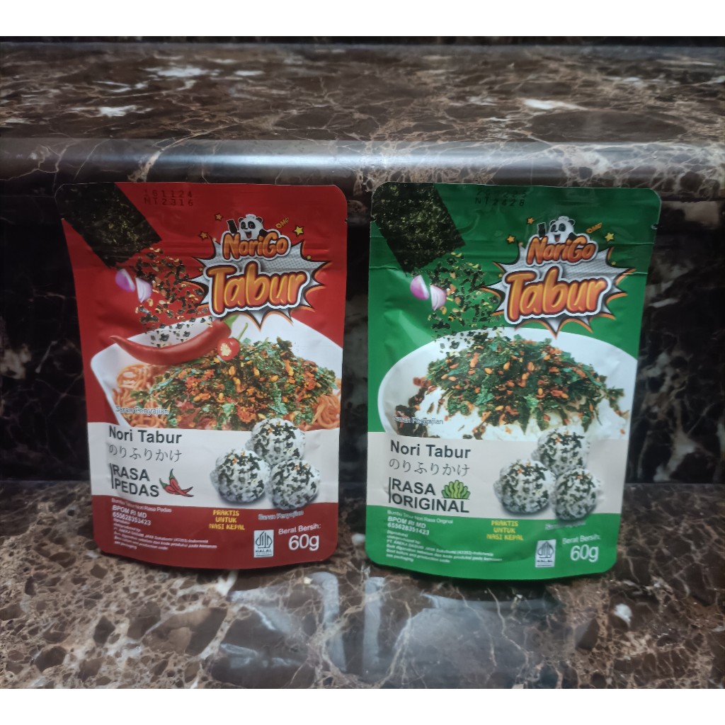 

Nori Tabur Norigo 60 Gram 60gr Grosir