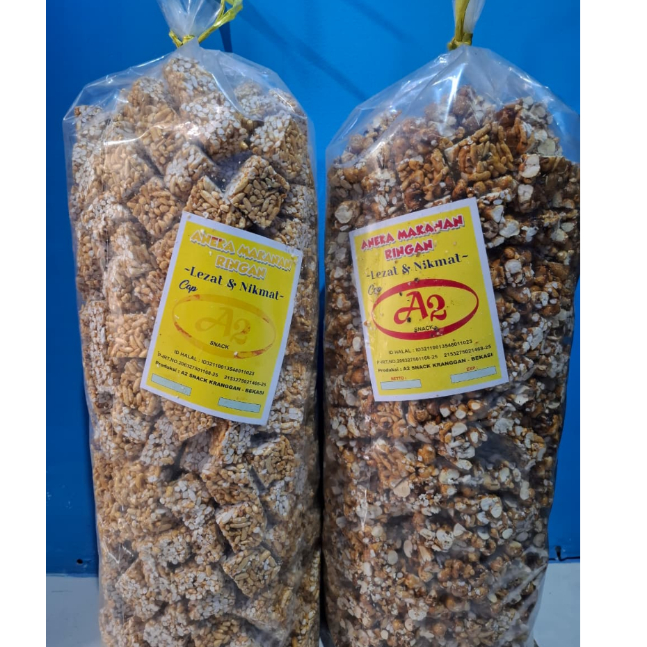 

Bipang Borondong Jipang Cemilan Jadul Beras ketan Jagung Manis Gula Merah Brat 1Kg 500 Grm 250 Gram