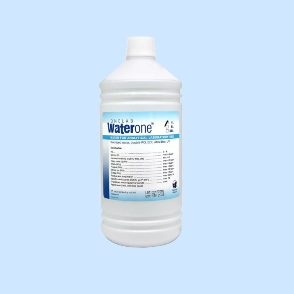 Waterone Onemed Aquadest  1 Liter