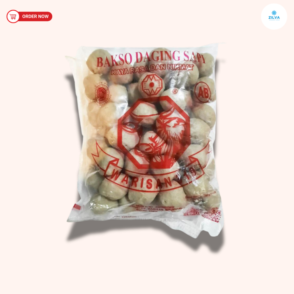 

Bakso Sapi Warisan Isi 50 / Rasa Sesuai