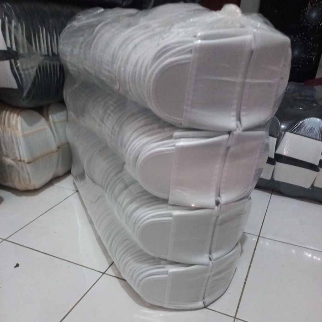 grosir Slippers /sandal Hotel/ sandal klinik/sandal lantai/sandal Rumah/ spon 4ml polos 1 LUSIN