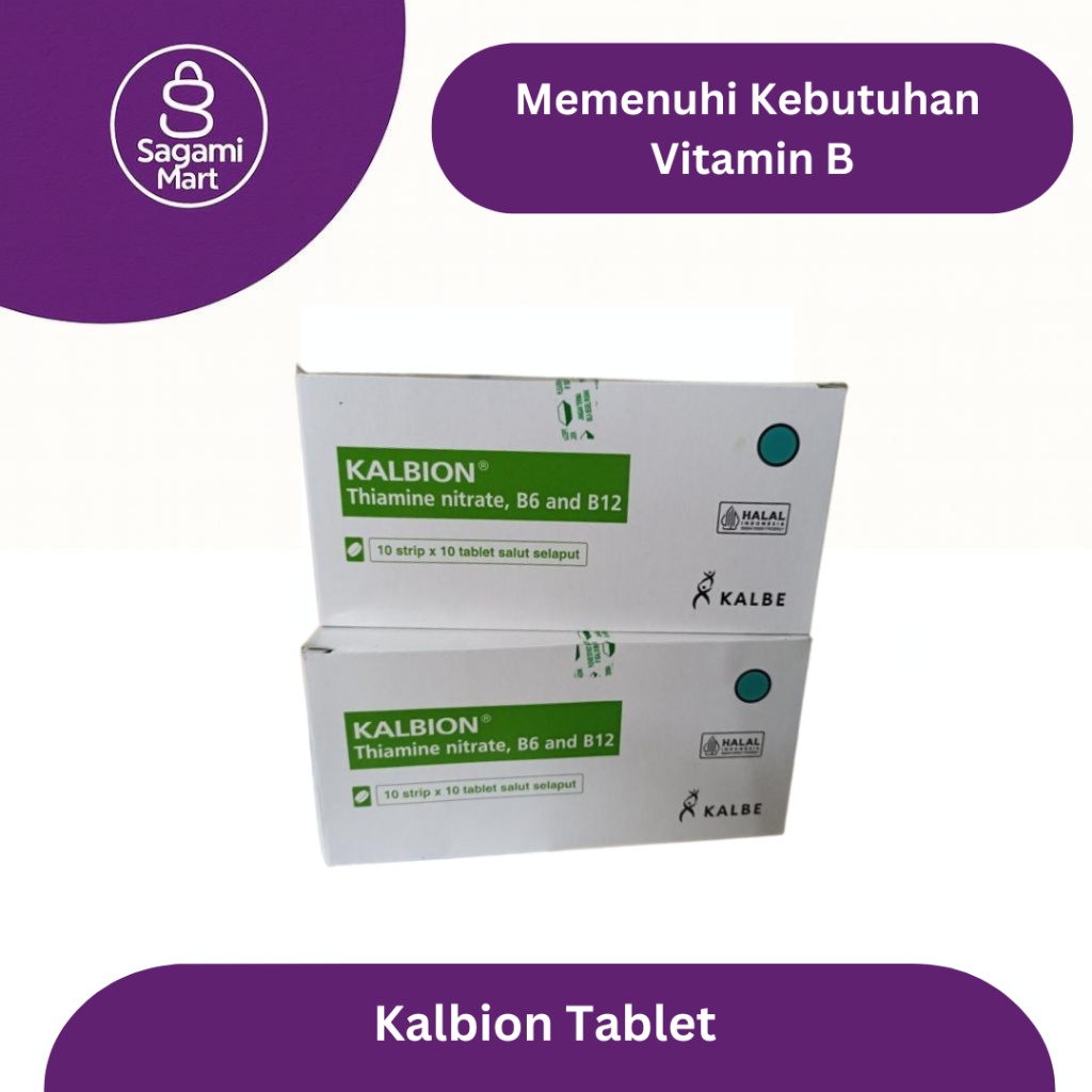 Kalbion 1 Box - Vitamin B1, B6, B12 B Complex Vitamin / Vitamin B Complex