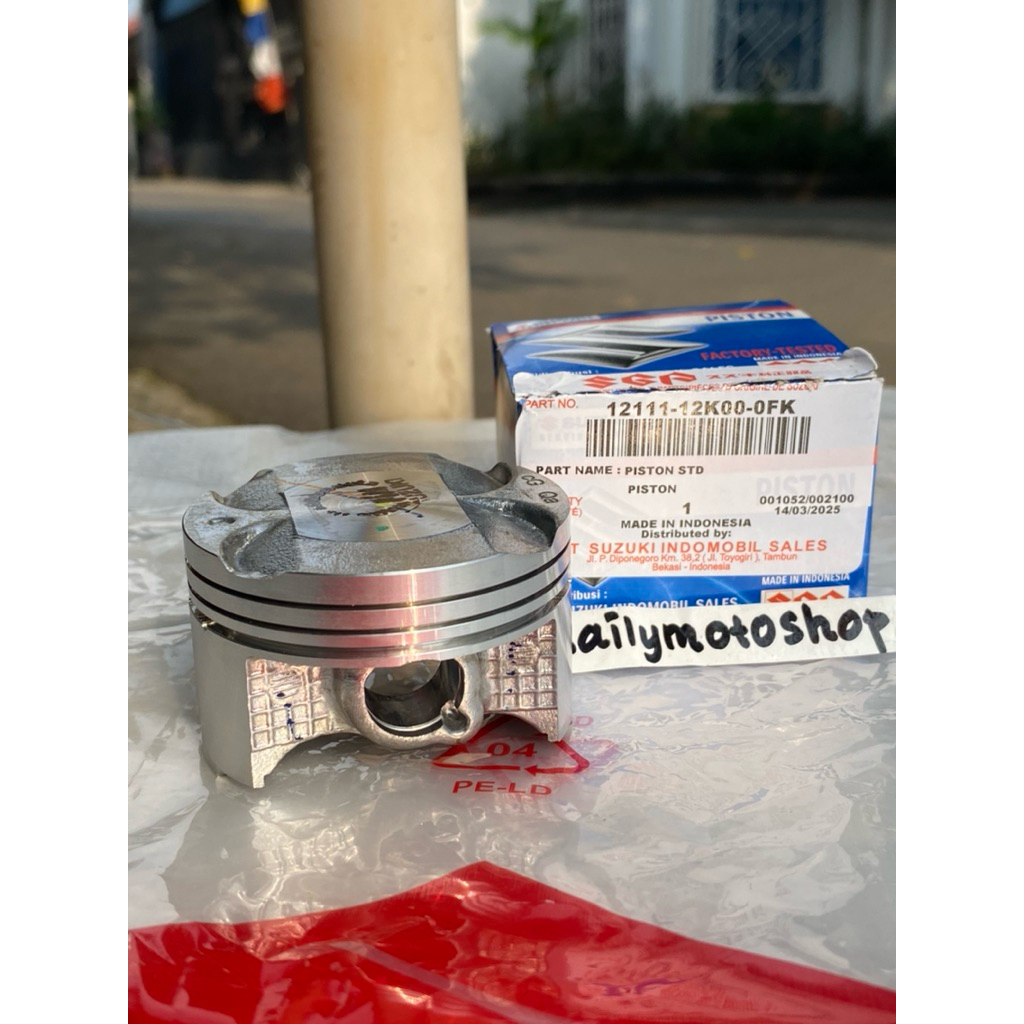 Piston Standar Seher Standar Satria FU Injeksi GSX Bandit Piston Standar Raider Fl Original