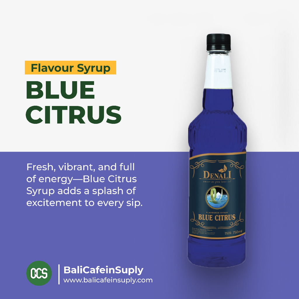 

Denali Syrup - Blue Citrus 75 ml