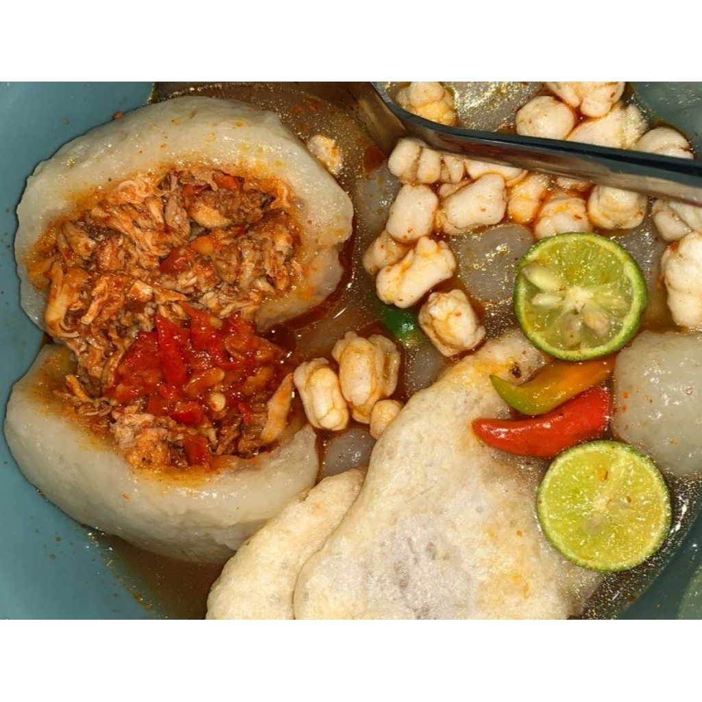 

BASO ACI ISI AYAM SUWIR ENAK GURIH XTRA CHILI OIL PEDAS SPESIAL gess