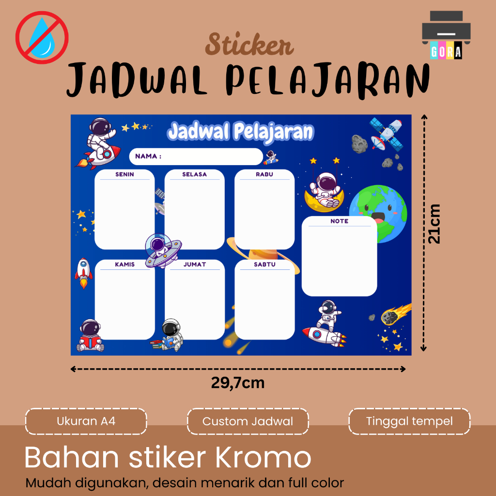 

STIKER JADWAL PELAJARAN A4 CUSTOM – CETAK NAMA & JADWAL SEKOLAH FULL COLOR