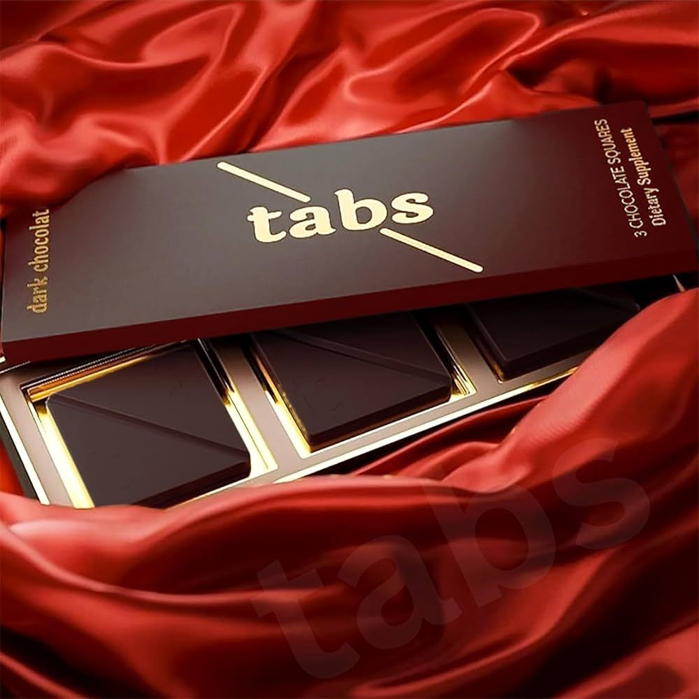 

Tabs chocolate Dark Chocolate 3 pcs 32 gram