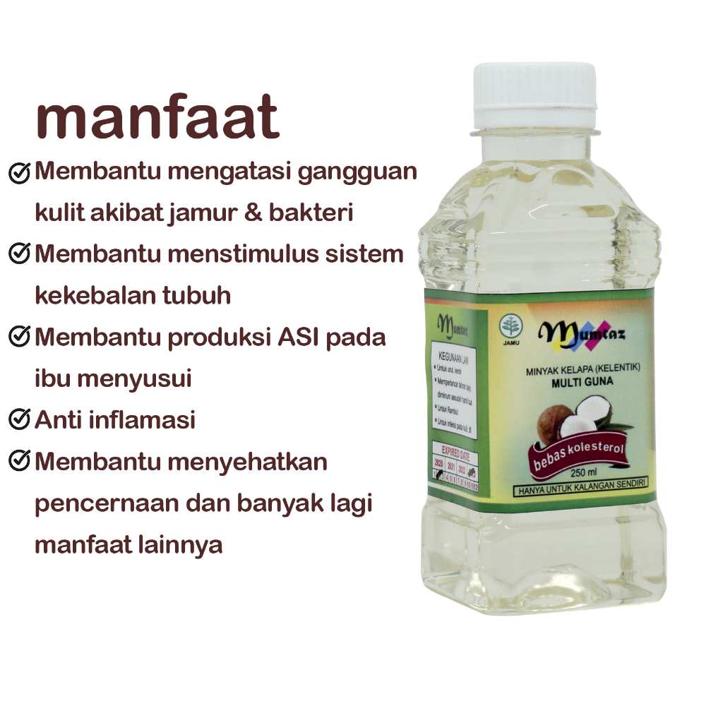 

Minyak Klentik Murni 100% (Coconut Oil) VCO Kelapa Homemade | Kualitas Premium & Sehat