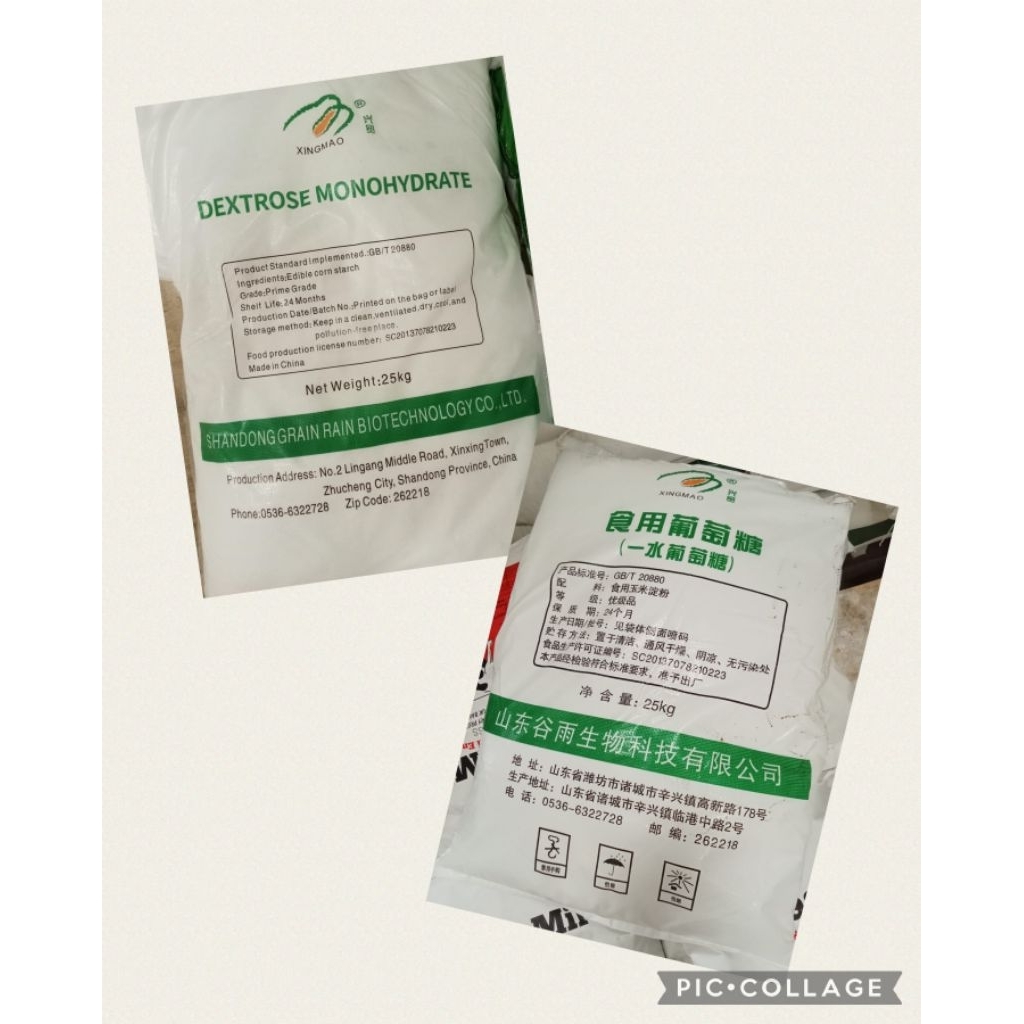 

DEXTROSE XINGMAO - GULA DONAT 25KG