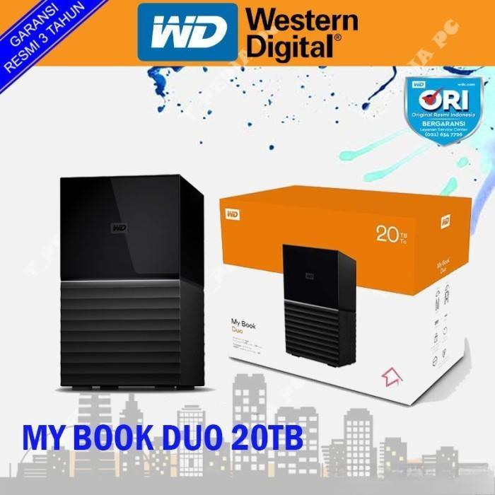 WD MyBook duo 20TB / My book duo 20 TB / Eksternal HDD / External HD