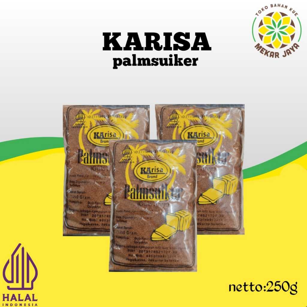 

Karisa Brand Gula Aren Palm Sugar 250gr