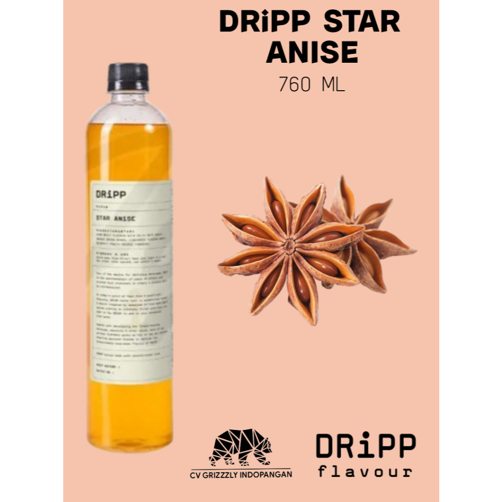 

DRiPP STAR ANISE SYRUP 760 ML