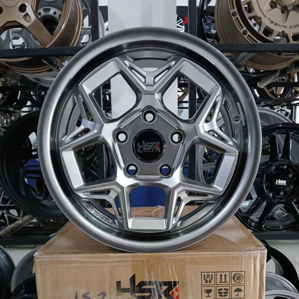 Velg R15 • Mobil 5 Baut Roda • Single Pcd 5 x 114,3 • Hsr Wasile