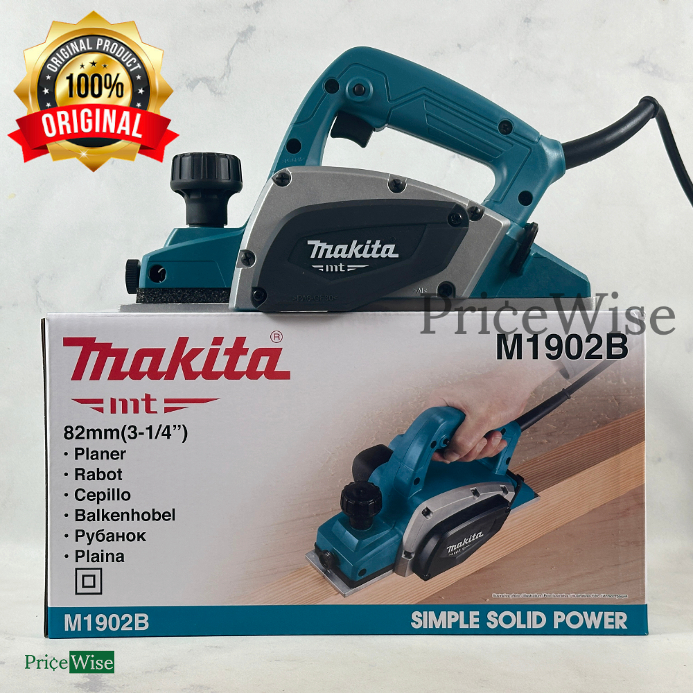 Mesin Ketam Serut Kayu M1902B Makita / Mesin Sugu Planner / Mesin Serut Kayu / Planer