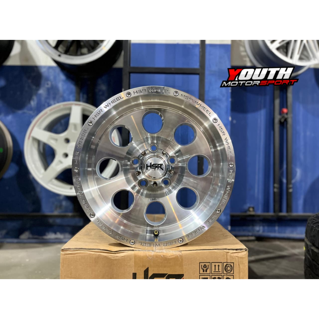 Velg Mobil Celong R16x8 ORIGINAL HSR DUFFY Silver Dash Machine Lip | Pelek Innova Rush Xpander Escap